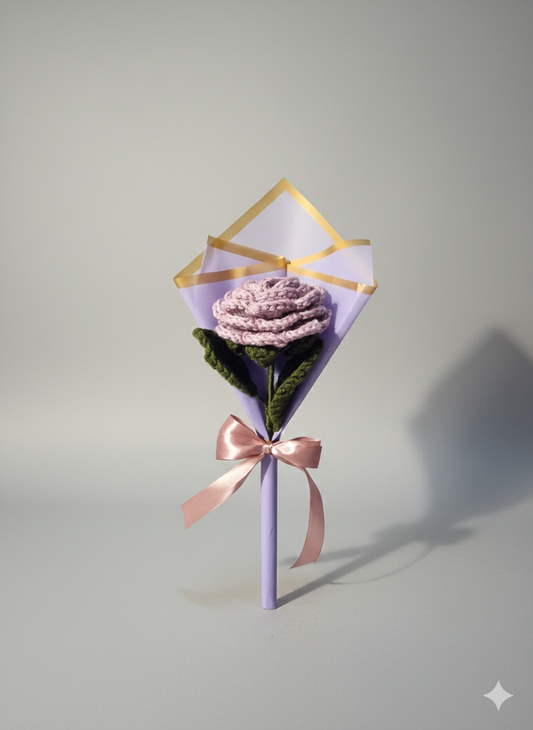 Handmade Everlasting Crochet Rose – The Perfect Keepsake Gift